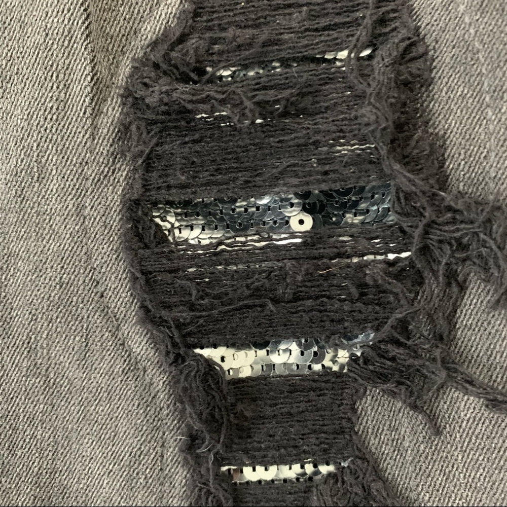 Michael Kors Distressed Sequenced Carrot Jeans - Picture 7 of 11